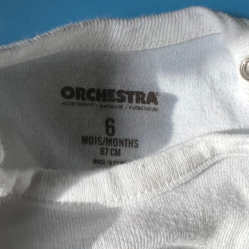Baby bodysuits used, pack for 6-month-old boy