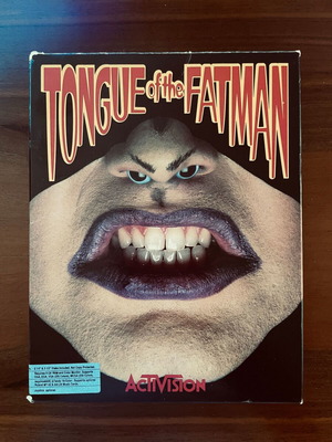Tongue of the Fatman PC game like new, big box Activision