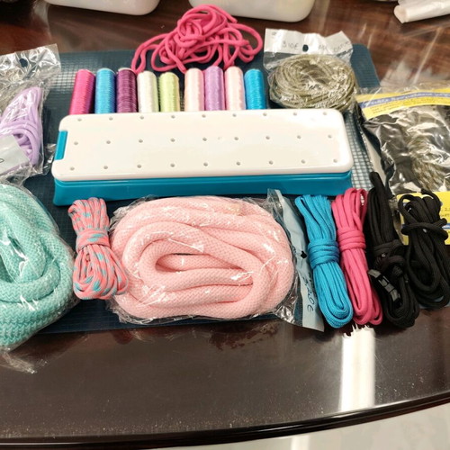 Bracelet and keychain set like new