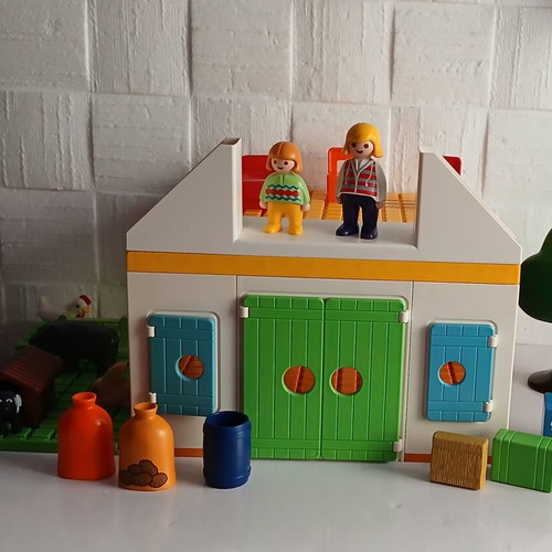 Playmobil 6750 set used, all together