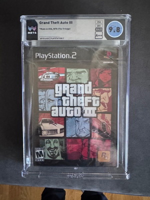 Grand Theft Auto III PlayStation 2 καινούργιο WATA 9.8 A++
