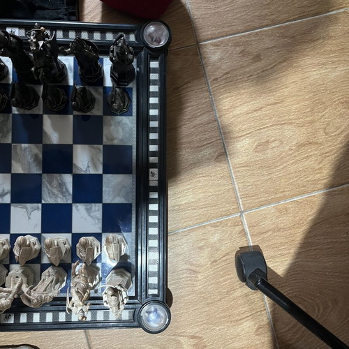 Harry Potter chess set authentic from magazines