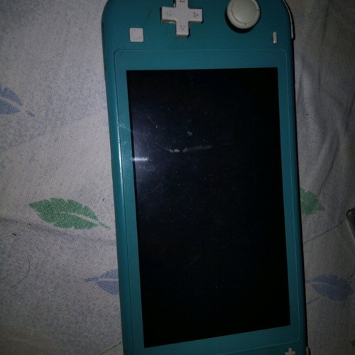 Nintendo Switch Lite used with game set