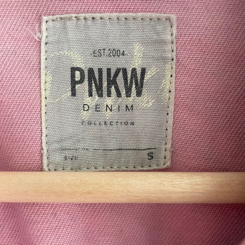 Jean jacket Pink Woman like new, pink, size S