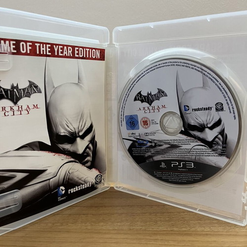 Batman Arkham City GOTY PS3 game used