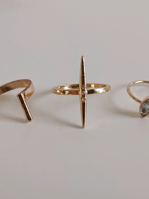 Δαχτυλίδια μεταχειρισμένα, σύνολο αντικειμένων