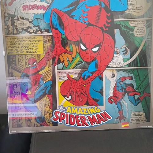 Spiderman Marvel poster new, 48×40cm, framed