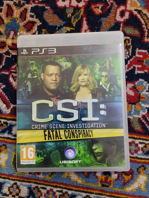 CSI Crime Scene Investigation Fatal Conspiracy PS3 game used