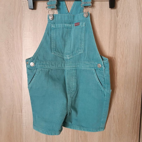 Zara βρεφικό σορτς τζιν με τιράντες σαν καινούργιο, μέγεθος 18-24 μηνών
