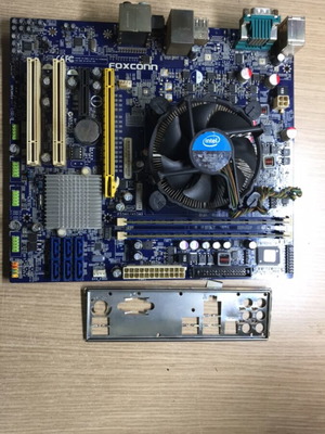 Μητρική Foxconn P55MX με Intel CPU i5-750 και μνήμη 4GB DDR3 μεταχειρισμένη