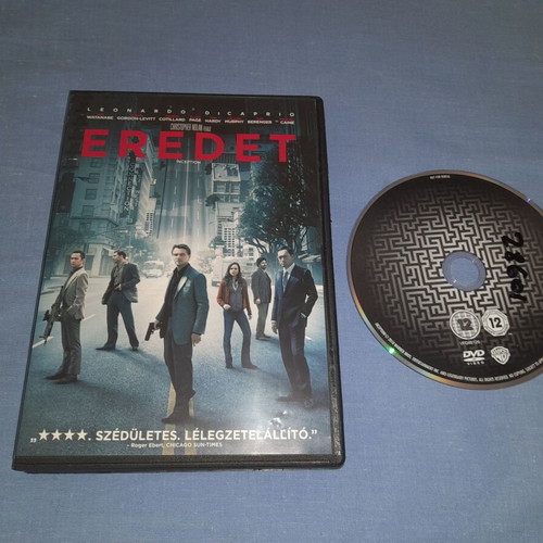 Inception DVD used, science fiction with subtitles