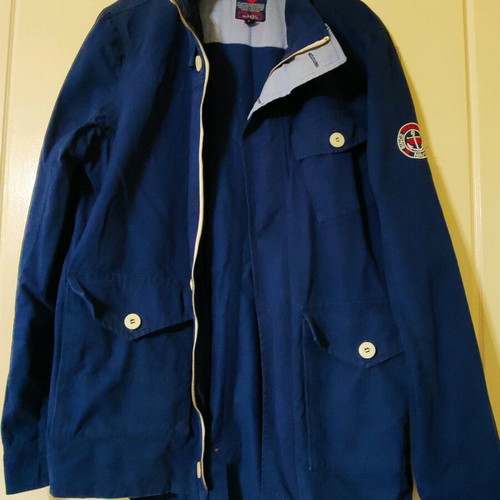 Tresor men's navy blue jacket like new
