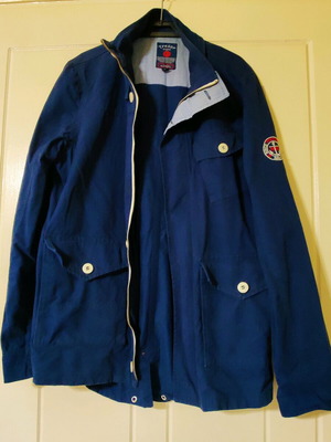 Tresor men's navy blue jacket like new