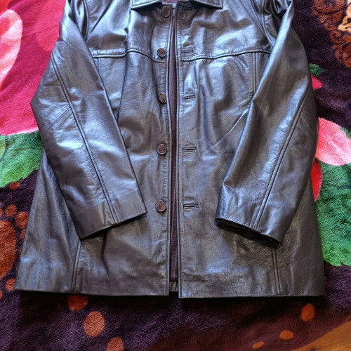 Men's leather jacket TCM like new, size M