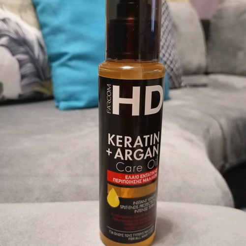 Farcom HD Keratin + Argan Care Oil intensive hair treatment oil new