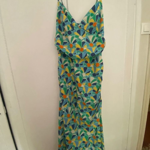 HM dress Large with straps new, multicolor
