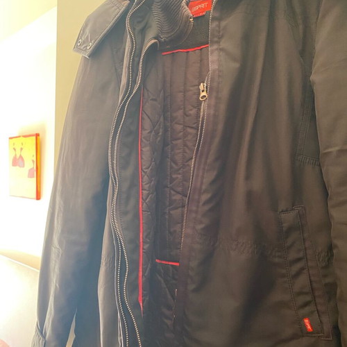 Esprit jacket brown like new with extra pockets, size L