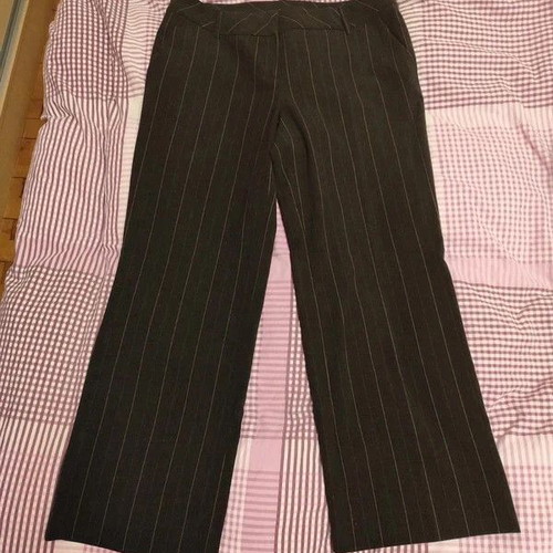 Ysatis Must Have striped pants used with pockets black