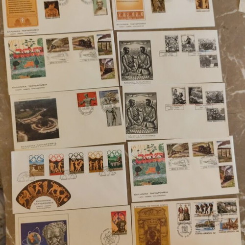 Stamp folders new, from 1990 to 2010