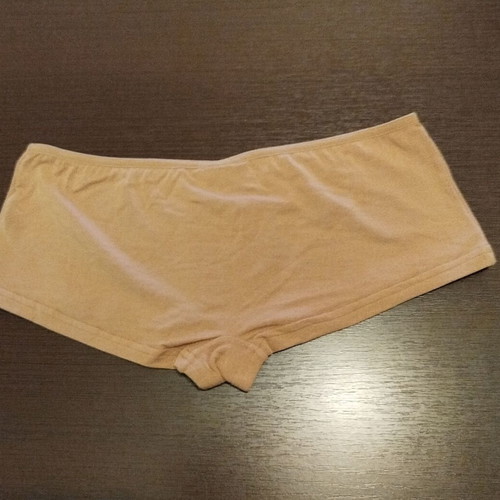 Vero by Aslanis women's boxer shorts new, pack of 2, white and beige, Small