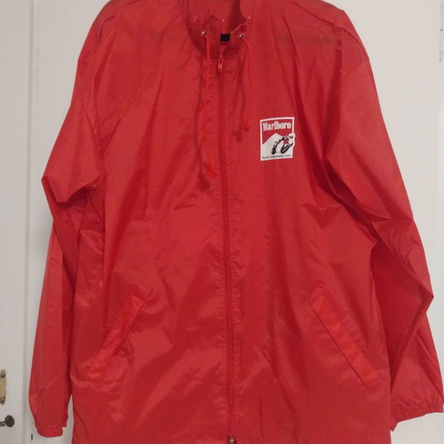 Marlboro windbreaker jacket new, size XL, red