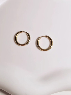 Steel earrings new