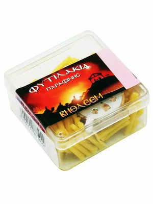 Yellow Paraffin Wicks New with Bethlehem Lumino