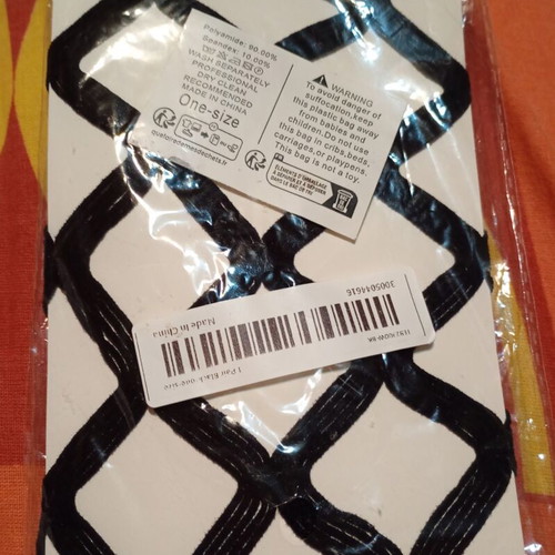 Fashion tights new, one size, black