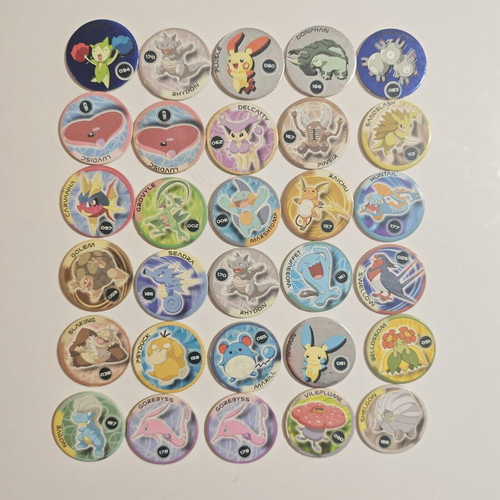 Pokémon Pickers Lot of 30 Metallic, Prism Foil & Rare Variants Like New