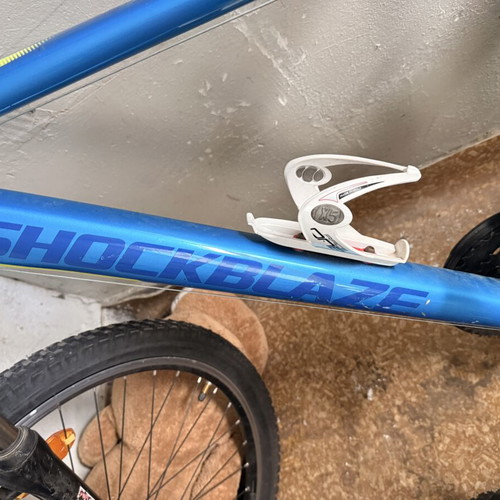 Shockblaze city bike like new, 20 inch, blue, men's