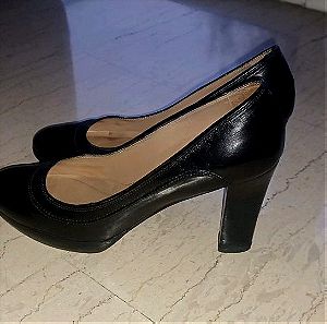 Real leather heels Δερμάτινες γόβες Καλογήρου 38,5 νουμερο