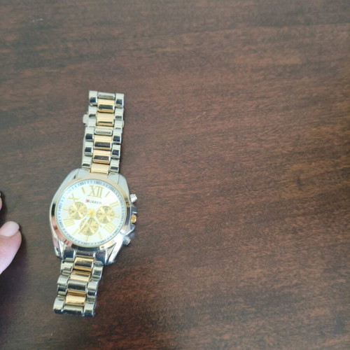 Curren women's watch like new, gold and silver