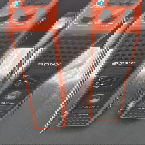 Sony vintage VHF portable pair used model 1974