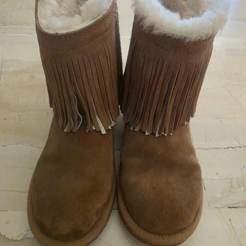 Ugg Classic Short II Fringe boots used, size 36
