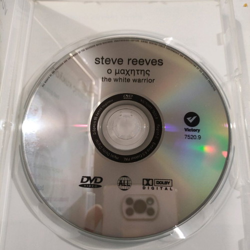 The White Warrior DVD foreign cinema Steve Reeves