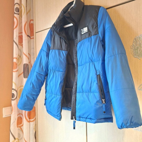 Karrimor Puffer Jacket like new, blue/black, size S