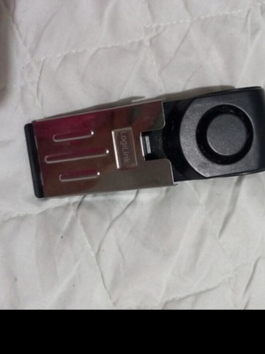 Door wedge with alarm unused