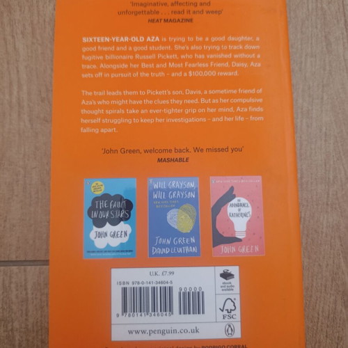Turtles All The Way Down by John Green like new, English