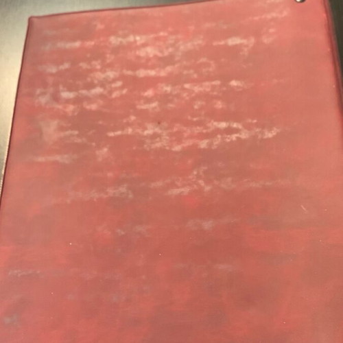 Coin album used, 6 leaves, expandable, 27x32 cm