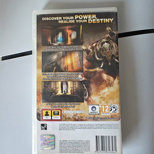 Prince of Persia The Forgotten Sands PSP game used