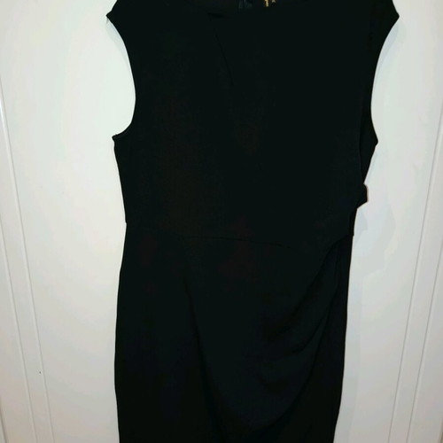 Shein black midi dress like new, size XXL
