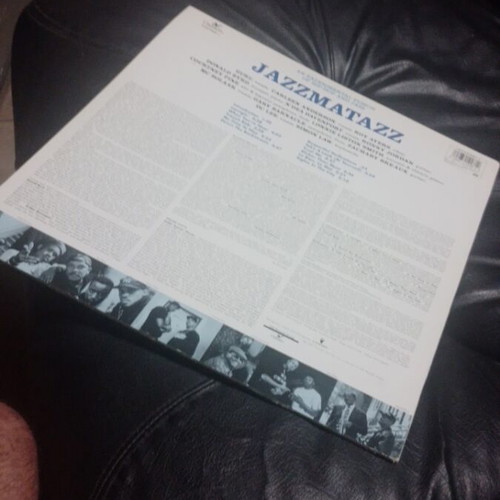 Guru Jazzmatazz 1 UK Pressing vinyl record