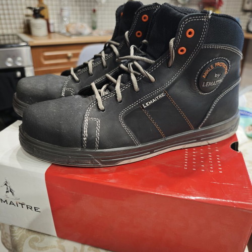 Lemaitre Saxo S3 Noir Safety Shoe Size 46 Like New