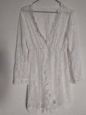 White beach dress one size
