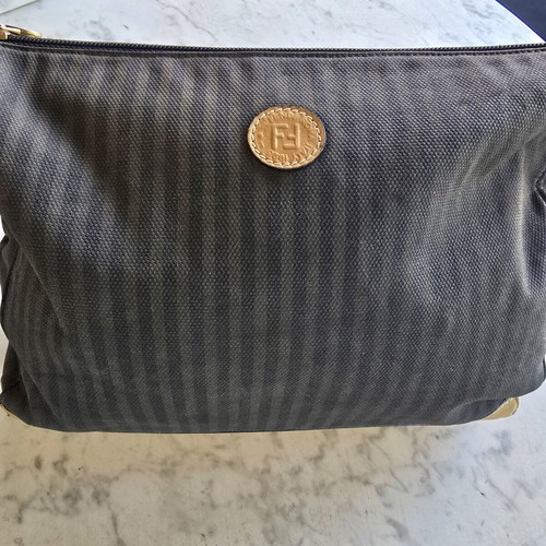 Fendi vintage handheld bag used, brown