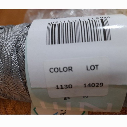BAGS Lase bag yarn new, 250g, 225m, 0.5cm thickness