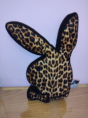 Playboy Decorative Pillow Y2k Leopard Like New
