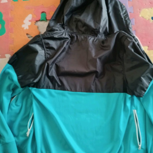 Pull and Bear large turquoise jacket like new
