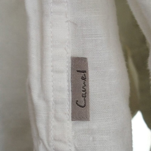 Camel men's linen shirt size L used, white