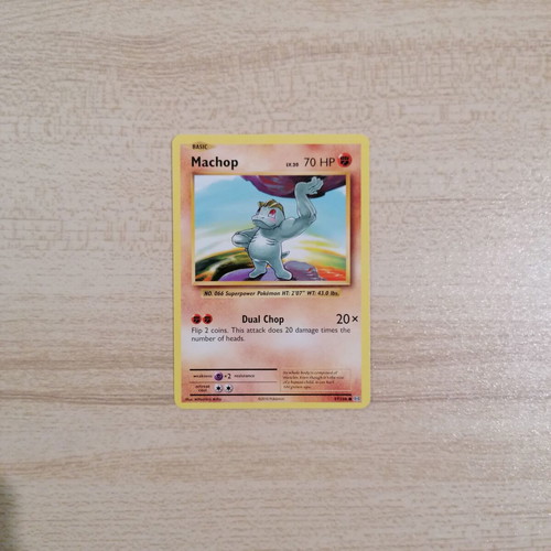 Pokémon Machop Evolutions 2016 card new